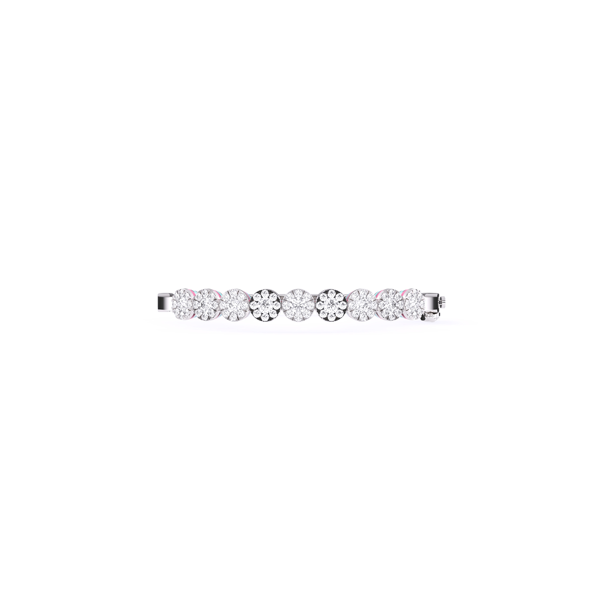 Charming Round Diamond Daily Wear Bracelet